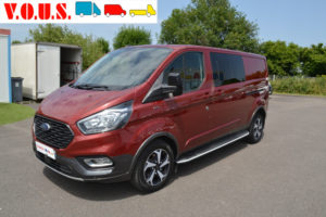 FORD TRANSIT CUSTOM FG 300 L2H1 2.0 ECOBLUE 170 CABINE APPROFONDIE ACTIVE 7CV