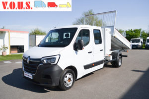 RENAULT MASTER III DOUBLE CABINE BENNE +COFFRE RJ 3500 130 CV GD CONF