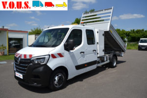 RENAULT MASTER III DOUBLE CAB BENNE + COFFRE RJ3500  DCI 130 GRAND CONFORT