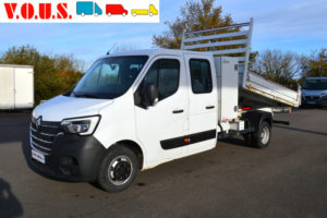 RENAULT MASTER III DOUBLE CAB BENNE + COFFRE RJ3500  DCI 130 GRAND CONFORT