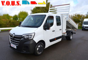 RENAULT MASTER III DOUBLE CAB BENNE + COFFRE RJ3500  DCI 130 GRAND CONFORT