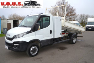 IVECO DAILY BENNE + COFFRE 35C14 EMPATTEMENT 3750