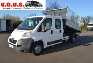 PEUGEOT BOXER DOUBLE CABINE TRI-BENNE 3T5 120CV CONFORT