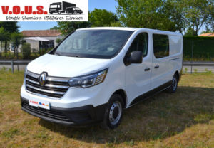 RENAULT TRAFIC III FG CABINE APPROFONDIE L2H1 3T 2.0 BLUE DCI 130CH GRAND CONFORT